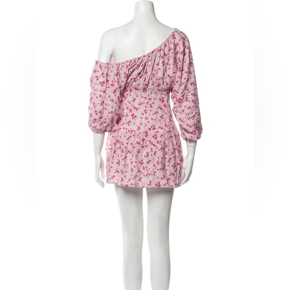 Majorelle Shift Dress Pink Flowers - Picture 3 of 3